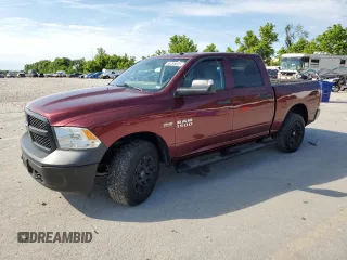 2016 Ram 1500 Express with VIN 3C6RR7KT1GG297127, listed as a Copart auction lot 58268505 with 85,357 mi miles and Salvage title. Bid and sale history available at DreamBid. Image 1.