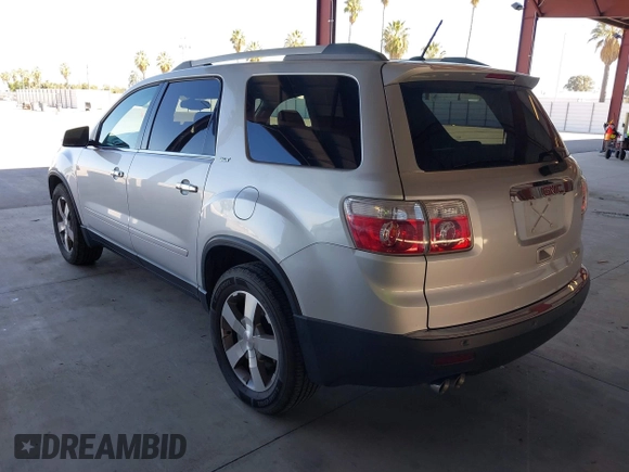 2011 GMC Acadia SLT1 with VIN 1GKKRRED5BJ358193, listed as a IAAI auction lot 41889390 with 164,010 mi miles. Bid and sale history available at carsss.com. Image 3.