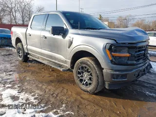 2024 Ford F-150 XLT with VIN 1FTFW3LD5RFA49438, listed as a IAAI auction lot 41558895 with 18,060 mi miles. Bid and sale history available at carsss.com. Image 1.