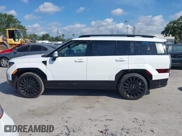 2025 Hyundai Santa Fe Calligraphy z VIN 5NMP5DGL2SH075051, wystawiony jako IAAI lot #42344858 z przebiegiem 6 728 mil mil oraz . Historia ofert i sprzedaży dostępna na DreamBid. Obrazek 14.