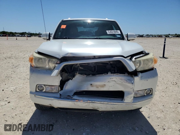 2010 Toyota 4Runner Trail с VIN JTEBU5JR5A5004665, выставлен на аукционе Copart как лот 53831845 с пробегом 124 347 миль миль и Списание • Salvage title. История ставок и продаж доступна на DreamBid. Изображение 5.