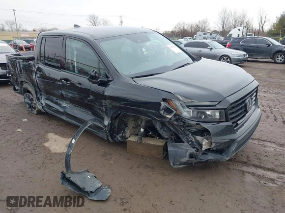 2022 Honda Ridgeline Sport with VIN 5FPYK3F15NB010408, listed as a IAAI auction lot 41538181 with 87,923 mi miles and . Bid and sale history available at DreamBid. Image 1.