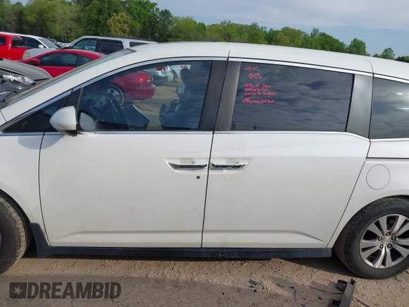 2015 Honda Odyssey EX-L z VIN 5FNRL5H61FB055684, wystawiony jako IAAI lot #42013480 z przebiegiem 221 381 mil mil oraz . Historia ofert i sprzedaży dostępna na DreamBid. Obrazek 15.