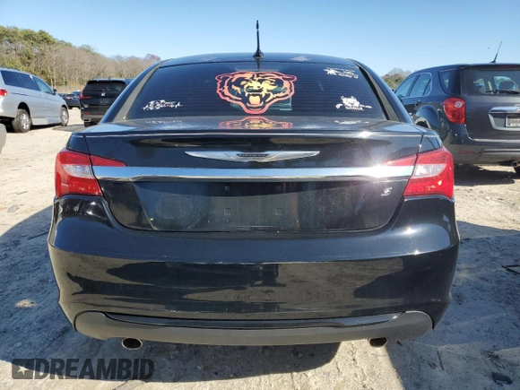 2012 Chrysler 200 Touring with VIN 1C3CCBBG7CN306179, listed as a Copart auction lot 50052715 with 107,383 mi miles and Salvage Title. Bid and sale history available at carsss.com. Image 6.