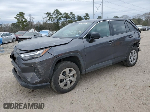 2023 Toyota RAV4 LE with VIN 2T3H1RFV8PC242307, listed as a Copart auction lot 47385925 with 48,820 mi miles and Salvage Title. Bid and sale history available at carsss.com. Image 1.