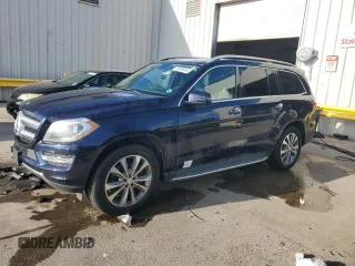 2015 Mercedes-Benz GL-Class GL 450 with VIN 4JGDF6EE7FA517477, listed as a Copart auction lot 78197614 with 131,613 mi miles and Non Repairable. Bid and sale history available at carsss.com. Image 1.