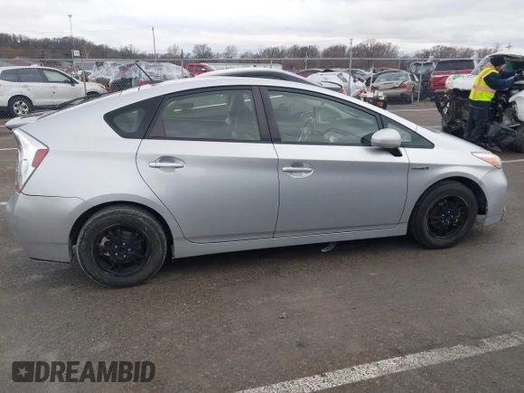 2013 Toyota Prius One with VIN JTDKN3DU6D5694369, listed as a IAAI auction lot 41486868 with 181,403 mi miles. Bid and sale history available at carsss.com. Image 13.