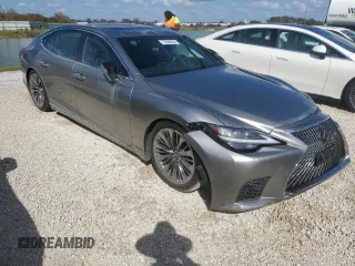 2021 Lexus LS with VIN JTHD51FF7M5014893, listed as a Copart auction lot 75668634 with 0 mi miles and Non Repairable. Bid and sale history available at carsss.com. Image 4.