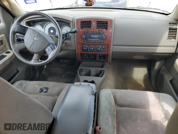 2005 Dodge Dakota SLT with VIN 1D7HE48N65S215055, listed as a Copart auction lot 56193435 with 140,705 mi miles and Clean Title. Bid and sale history available at DreamBid. Image 8.