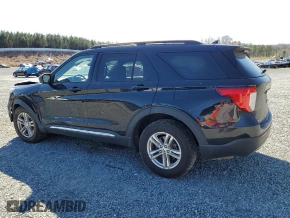 2020 Ford Explorer XLT with VIN 1FMSK8DH1LGC25701, listed as a Copart auction lot 49685105 with 88,379 mi miles and Salvage Title. Bid and sale history available at DreamBid. Image 2.