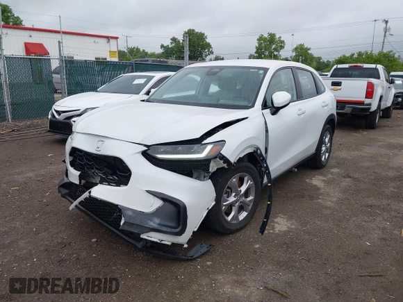 2024 Honda HR-V LX with VIN 3CZRZ2H33RM709002, listed as a IAAI auction lot 42319822 with 17,823 mi miles and . Bid and sale history available at DreamBid. Image 6.
