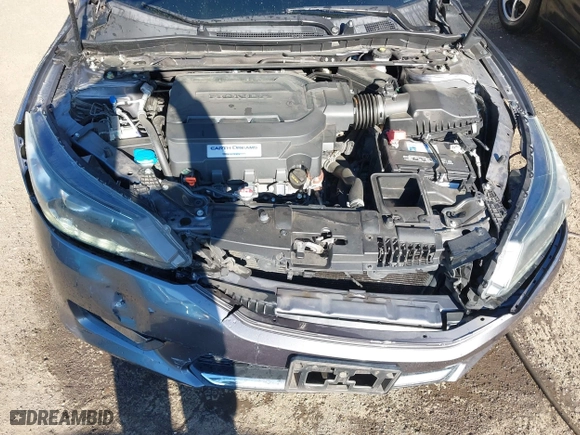 2015 Honda Accord Sedan EX-L with VIN 1HGCR3F82FA031708, listed as a IAAI auction lot 41223504 with 91,559 mi miles. Bid and sale history available at carsss.com. Image 10.