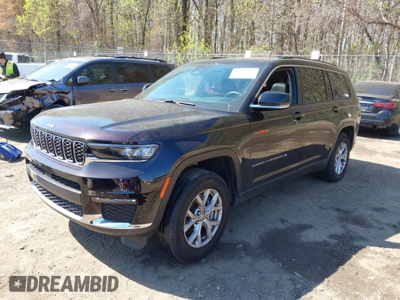 2022 Jeep Grand Cherokee Limited z VIN 1C4RJKBGXN8624536, wystawiony jako IAAI lot #41995179 z przebiegiem 34 830 mil mil oraz . Historia ofert i sprzedaży dostępna na DreamBid. Obrazek 16.