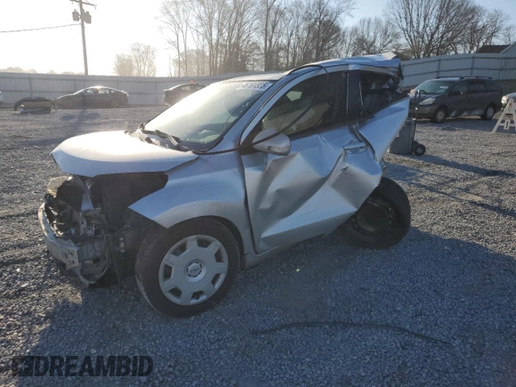 2008 Scion xD with VIN JTKKU10438J007156, listed as a Copart auction lot 46161335 with 0 mi miles and Salvage Title. Bid and sale history available at carsss.com. Image 1.