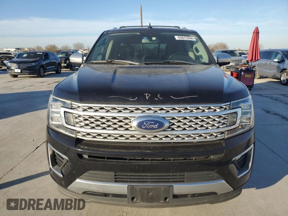 2019 Ford Expedition Platinum with VIN 1FMJU1LT8KEA60615, listed as a Copart auction lot 85675264 with 101,663 mi miles and Salvage Title. Bid and sale history available at carsss.com. Image 5.