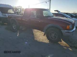 2003 Ford Ranger XL Fleet with VIN 1FTZR45EX3TA12040, listed as a Copart auction lot 83177234 with 243,671 mi miles and Clean Title. Bid and sale history available at carsss.com. Image 4.