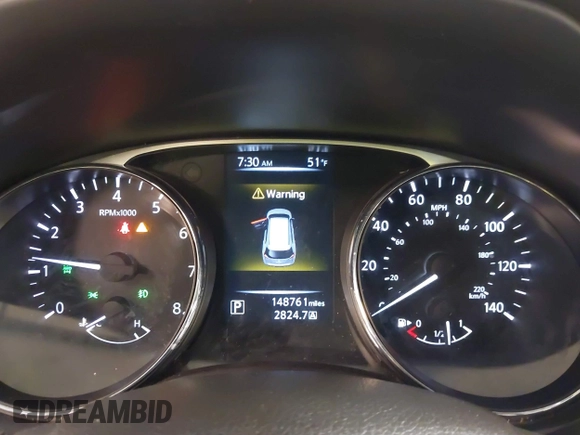 2014 Nissan Rogue SV with VIN 5N1AT2MV4EC838109, listed as a IAAI auction lot 41696736 with 148,761 mi miles and . Bid and sale history available at carsss.com. Image 7.