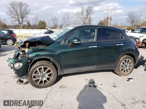2016 FIAT 500X Trekking Plus с VIN ZFBCFYET2GP345497, выставлен на аукционе Copart как лот 86640434 с пробегом 153 995 миль миль и Списание • Salvage title. История ставок и продаж доступна на DreamBid. Изображение 1.