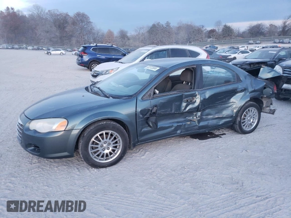 2005 Chrysler Sebring z VIN 1C3EL46X85N573848, wystawiony jako Copart lot #82372884 z przebiegiem 125 112 mil mil oraz Szkoda całkowita • Salvage title. Historia ofert i sprzedaży dostępna na DreamBid. Obrazek 1.