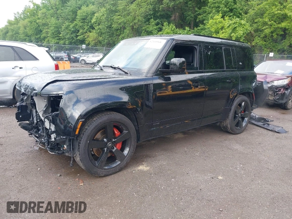 2023 Land Rover Defender X with VIN SALEX7EU2P2213481, listed as a IAAI auction lot 42368968 with 12,903 mi miles and . Bid and sale history available at DreamBid. Image 2.