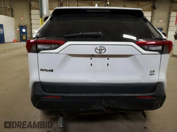 2019 Toyota RAV4 LE with VIN 2T3F1RFV4KW017798, listed as a Copart auction lot 52573515 with 123,596 mi miles and Non Repairable. Bid and sale history available at DreamBid. Image 6.