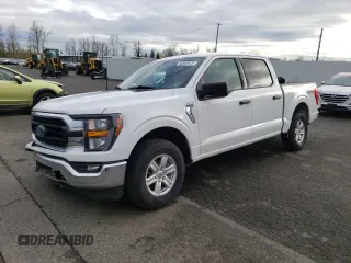 2023 Ford F-150 XL with VIN 1FTEW1EP1PKE10563, listed as a Copart auction lot 50808675 with 30,670 mi miles and Salvage title. Bid and sale history available at DreamBid. Image 1.