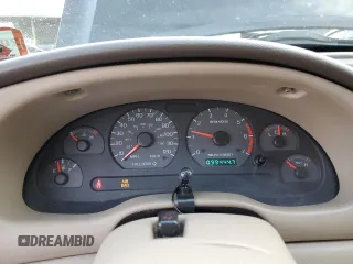 2000 Ford Mustang with VIN 1FAFP4448YF202531, listed as a Copart auction lot 43349785 with 99,444 mi miles and Salvage Title. Bid and sale history available at carsss.com. Image 9.
