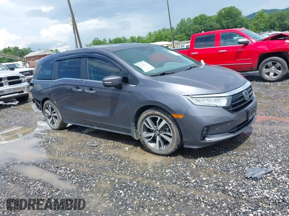 2021 Honda Odyssey Touring с VIN 5FNRL6H86MB013953, выставлен на аукционе IAAI как лот 42509136 с пробегом 79 185 миль миль и . История ставок и продаж доступна на DreamBid. Изображение 1.