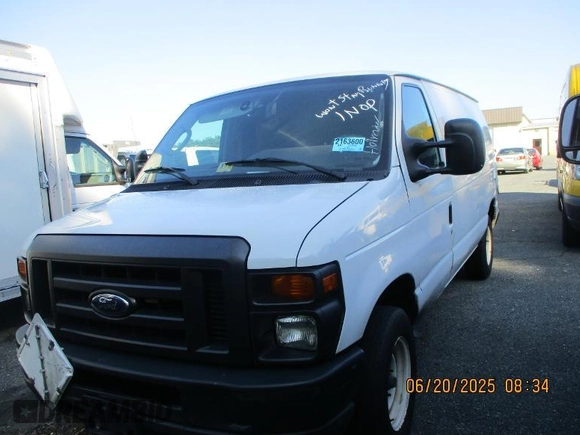 2010 Ford Econoline Cargo Commercial z VIN 1FTNE1EWXADA91640, wystawiony jako IAAI lot #42567163 z przebiegiem 203 011 mil mil oraz . Historia ofert i sprzedaży dostępna na DreamBid. Obrazek 11.