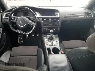 2015 Audi S4 Premium Plus with VIN WAUDGAFL9FA125132, listed as a Copart auction lot 72903834 with 0 mi miles and Salvage Title. Bid and sale history available at carsss.com. Image 8.