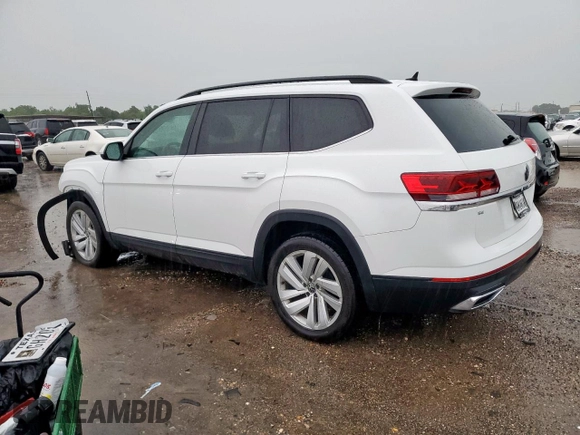 2021 Volkswagen Atlas SE с VIN 1V2WR2CA9MC598706, выставлен на аукционе Copart как лот 60489345 с пробегом 106 340 миль миль и Списание • Salvage title. История ставок и продаж доступна на DreamBid. Изображение 2.