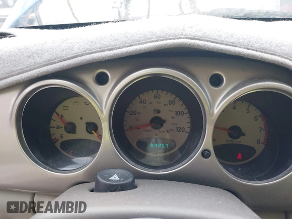 2002 Chrysler PT Cruiser Touring with VIN 3C4FY58B22T251162, listed as a IAAI auction lot 42327161 with 84,257 mi miles and . Bid and sale history available at DreamBid. Image 7.