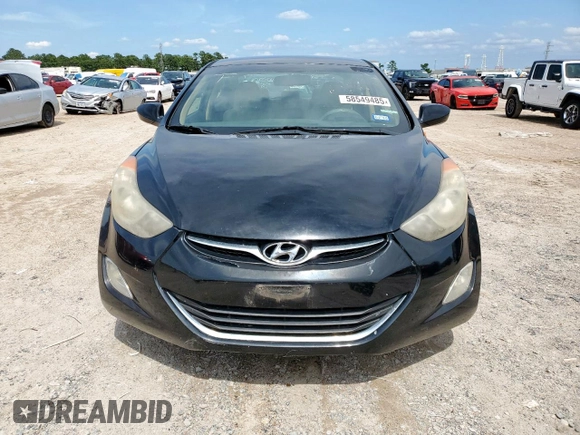 2012 Hyundai Elantra Limited z VIN KMHDH4AE7CU395167, wystawiony jako Copart lot #58549485 z przebiegiem 143 778 mil mil oraz Czysty tytuł • Clean title. Historia ofert i sprzedaży dostępna na DreamBid. Obrazek 5.