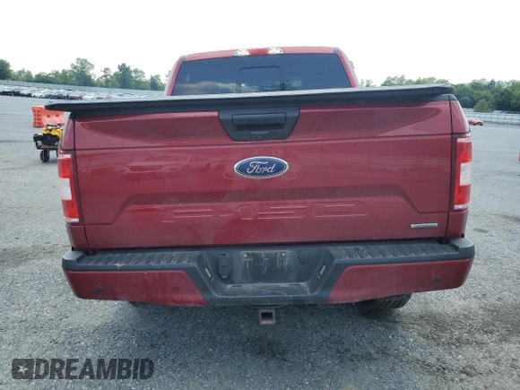2019 Ford F-150 XL with VIN 1FTEW1EP0KFB14211, listed as a Copart auction lot 60712585 with 92,013 mi miles and Salvage title. Bid and sale history available at DreamBid. Image 6.