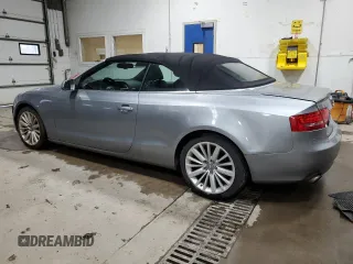 2010 Audi A5 Premium Plus with VIN WAULFAFH8AN007536, listed as a Copart auction lot 78425804 with 167,212 mi miles and Salvage Title. Bid and sale history available at carsss.com. Image 2.