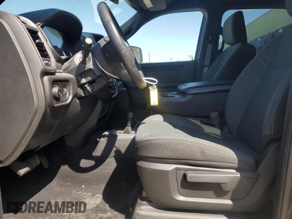 2022 Ram 2500 Tradesman with VIN 3C6UR5HJXNG157305, listed as a Copart auction lot 52484455 with 35,973 mi miles and Salvage title. Bid and sale history available at DreamBid. Image 7.