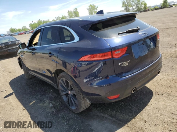 2018 Jaguar F-Pace с VIN SADCN2EV9JA244745, выставлен на аукционе Copart как лот 56417584 с пробегом 74 236 миль миль и Списание • Salvage title. История ставок и продаж доступна на DreamBid. Изображение 2.
