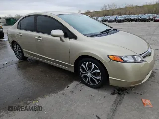 2008 Honda Civic LX with VIN 1HGFA16558L069651, listed as a Copart auction lot 54701515 with 169,910 mi miles and Clean Title. Bid and sale history available at DreamBid. Image 4.