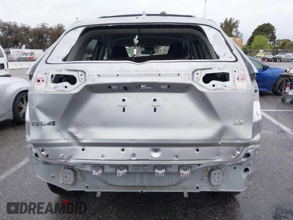 2019 Toyota RAV4 LE with VIN 2T3H1RFV1KC018336, listed as a IAAI auction lot 41778019 with 36,659 mi miles. Bid and sale history available at carsss.com. Image 16.