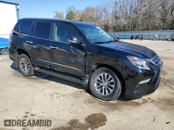 2017 Lexus GX 460 with VIN JTJJM7FX6H5175550, listed as a Copart auction lot 89143555 with 103,250 mi miles and Salvage title. Bid and sale history available at DreamBid. Image 4.