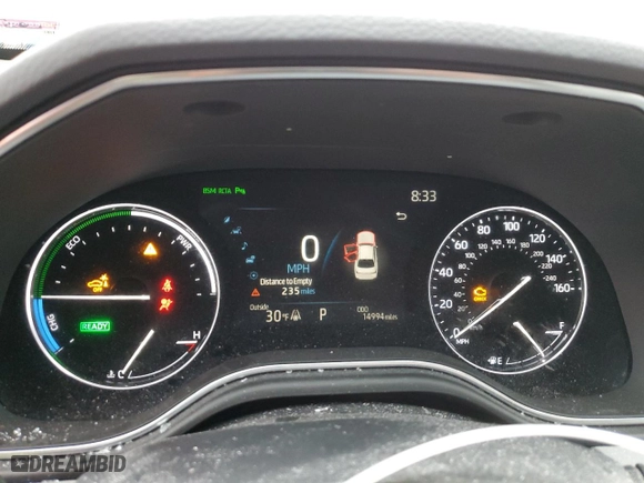 2020 Toyota Avalon Hybrid Limited with VIN 4T1D21FB6LU016318, listed as a Copart auction lot 48254845 with 14,994 mi miles and Salvage Title. Bid and sale history available at carsss.com. Image 9.