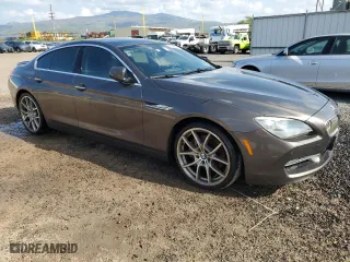 2013 BMW 6 Series 650i with VIN WBA6B2C56DD128455, listed as a Copart auction lot 44652725 with 59,237 mi miles and Clean Title. Bid and sale history available at carsss.com. Image 4.