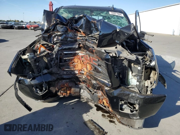 2017 GMC Sierra 2500HD SLT with VIN 1GT12TEY1HF176708, listed as a Copart auction lot 76921604 with 0 mi miles and Salvage Title. Bid and sale history available at carsss.com. Image 11.