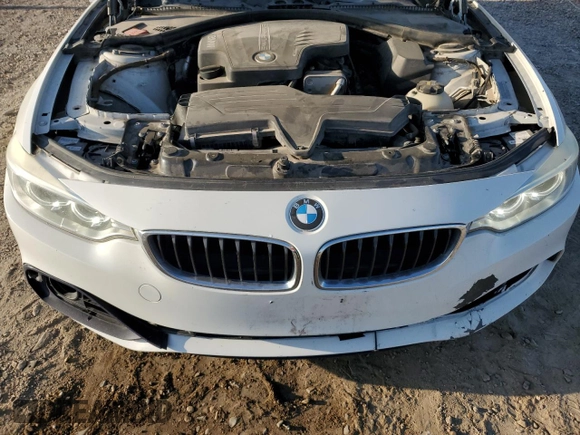2015 BMW 4 Series 428i with VIN WBA3N3C59FK233053, listed as a Copart auction lot 52651415 with 165,218 mi miles and Salvage Title. Bid and sale history available at DreamBid. Image 11.