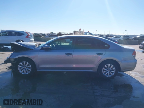 2012 Volkswagen Passat S w/Appearance with VIN 1VWAP7A34CC014601, listed as a IAAI auction lot 41199556 with 139,815 mi miles. Bid and sale history available at carsss.com. Image 15.