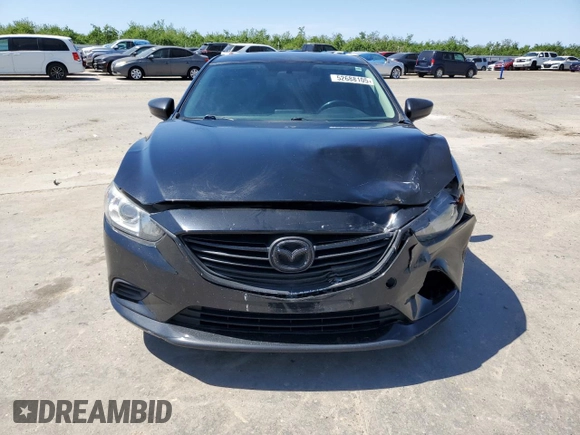 2016 Mazda 6 i Sport with VIN JM1GJ1U59G1479983, listed as a Copart auction lot 52688105 with 158,371 mi miles and Salvage Title. Bid and sale history available at DreamBid. Image 5.