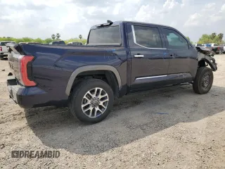 2024 Toyota Tundra 1794 Edition with VIN 5TFMC5DBXRX054928, listed as a Copart auction lot 50576405 with 22,898 mi miles and Salvage title. Bid and sale history available at DreamBid. Image 3.