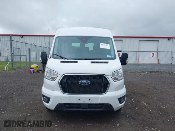 2022 Ford Transit Passenger XL with VIN 1FBAX2C86NKA79221, listed as a IAAI auction lot 42427641 with 56,245 mi miles and . Bid and sale history available at DreamBid. Image 12.