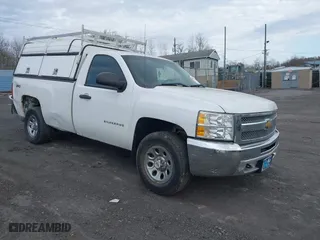 2013 Chevrolet Silverado 1500 Work Truck with VIN 1GCNKPEA7DZ288109, listed as a IAAI auction lot 40782515 with 191,813 mi miles. Bid and sale history available at carsss.com. Image 1.