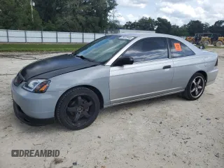 2001 Honda Civic LX with VIN 1HGEM21511L124716, listed as a Copart auction lot 73473944 with 0 mi miles and Salvage Title. Bid and sale history available at carsss.com. Image 1.